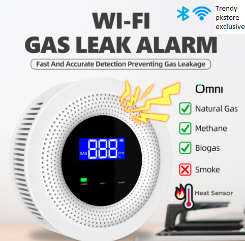 Gas Leak Sensor Gadget Alarm