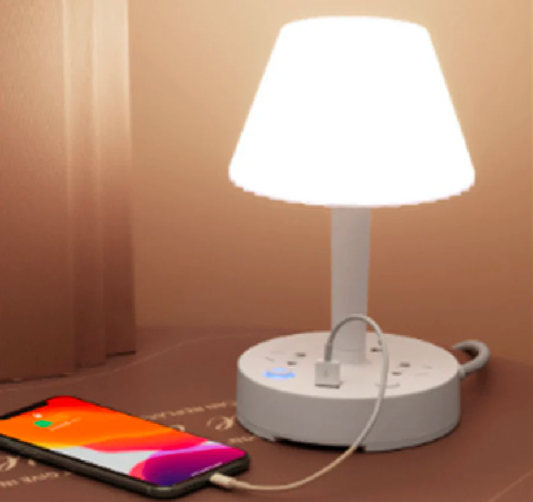 Charger Lamp Multiple Sockets